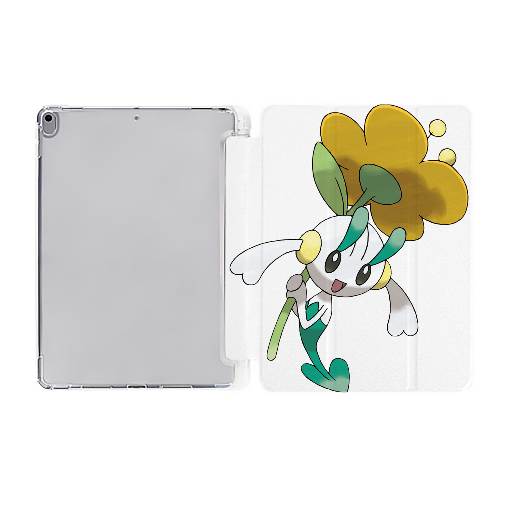 （画像用） ポケットモンスター Pokémon IPad ケース ペン収納付き 三つ折りスタンド PUレザー×シリコン 対応機種9.5/10.5/10.9インチ